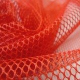 Tissu filet Mesh Fabric Rouge