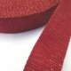 Sangle lurex bordeaux