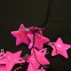 Breloque Star fluo rose