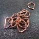 Etrier métal rose 25 mm