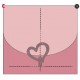 Fermoir Heart twist lock Nickel DV