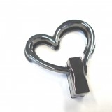 Fermoir Heart twist lock Gun DV