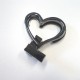 Fermoir Heart twist lock Gun DV