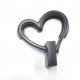 Fermoir Heart twist lock Electro Black