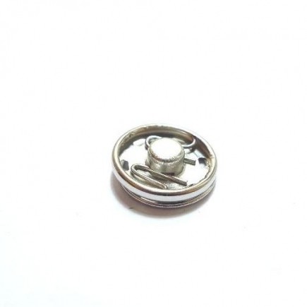 Lot De 12 Ensembles De Boutons-pression Métalliques 21mm à Coudre - Marque CCLKHY, Noir, Pour DIY