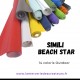 Simili toile Beach Star jaune*RLX