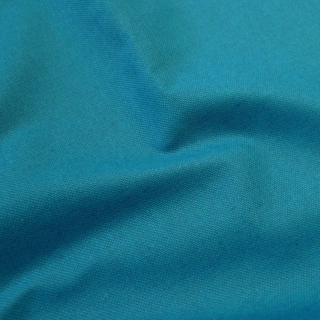 Coton enduit Pocket  bleu Canard