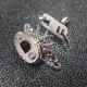 Fermoir Bee tourniquet Nickel