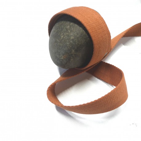 Sangle coton caramel