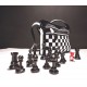 Simili toile Beach Star BIS noir*RLX