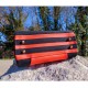 Simili cuir Outdoor orange*RLX