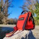 Simili cuir Outdoor orange*RLX