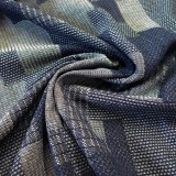 Tissu jeans Tartan