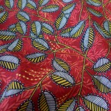 Toile canevas Baobab rouge