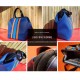 Simili cuir Dygital bleu
