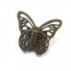 Fermoir papillon tourniquet Bronze