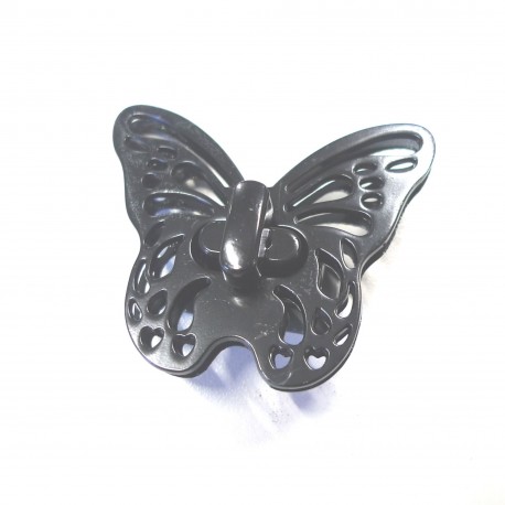 Fermoir papillon tourniquet Electro Black DV