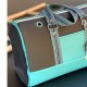 Simili cuir Outdoor turquoise*RLX