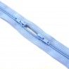 Zip Dos à dos bleu ciel non séparable