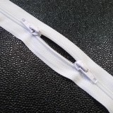 Zip Dos à dos blanc non séparable