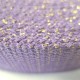 Sangle lurex or lilas