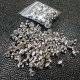 Lot de 100 rivets Strass argent