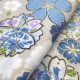 Toile Coton Yao bleue