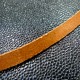 Lanière 10 mm cuir fauve