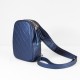 Simili cuir Omega BIS bleu irisé