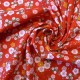 Tissu Hokkaido rouge