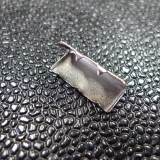 Embout sangle 20 mm nickel