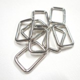 Boucle rectangle nickel 23 mm