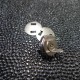 Fermoir micro magnétique nickel 10 mm