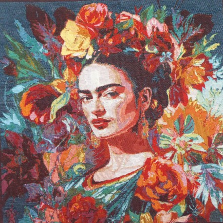 Carré jacquard Frida Gobelin