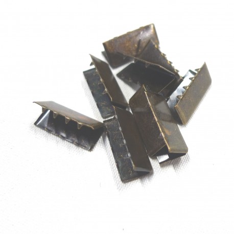 Embout sangle 20 mm Bronze