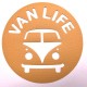 Appliqué VAN LIFE simili