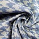 Tissu jeans Pied de coq