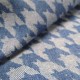 Tissu JEANS Pied de coq