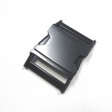 Boucle clip métal Electro black 40 mm