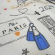 Tissu coton Olympiades in Paris