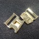 Boucle clip métal Or 30 mm