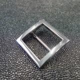 Boucle Filomena carrée nickel 30 mm