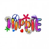 Impression DTF Hippie