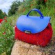 Simili cuir Outdoor bleu roi*RLX