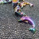 Curseur zip Dauphin rainbow