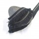 Galon frange Dinard noir et or