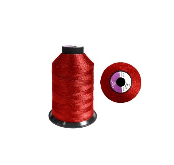 Lot De 4 Rouleaux De Fil à Broder Rouge - Coton, Pour Point De Croix, String Art, Travaux Manuels - 8