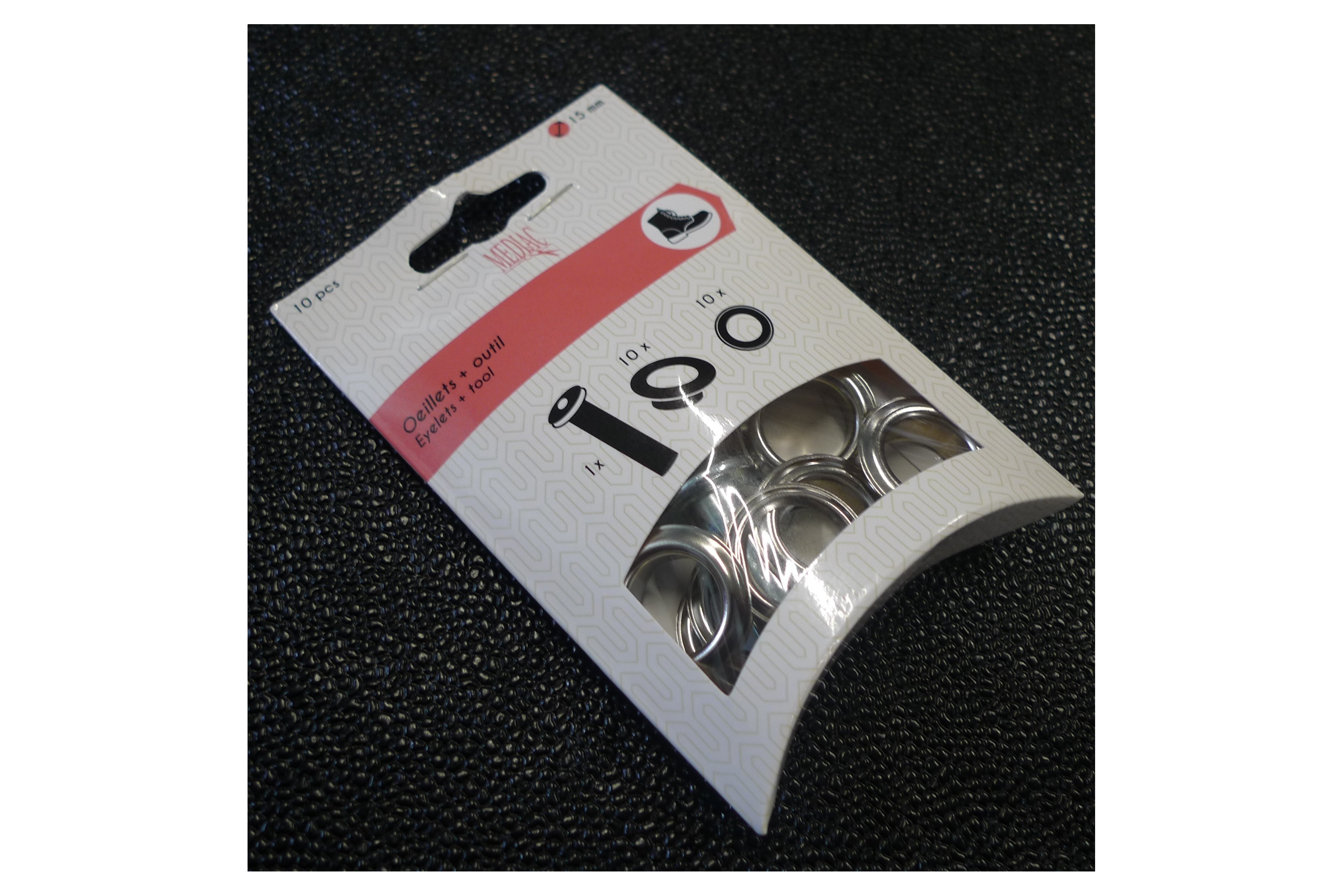 Newey – 40 œillets Métal + Outil Pose – 5,5 Mm – 20 Argent, 20 Or