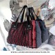 Tissu laine bouillie noire