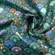Enduit coton Tuanshan turquoise